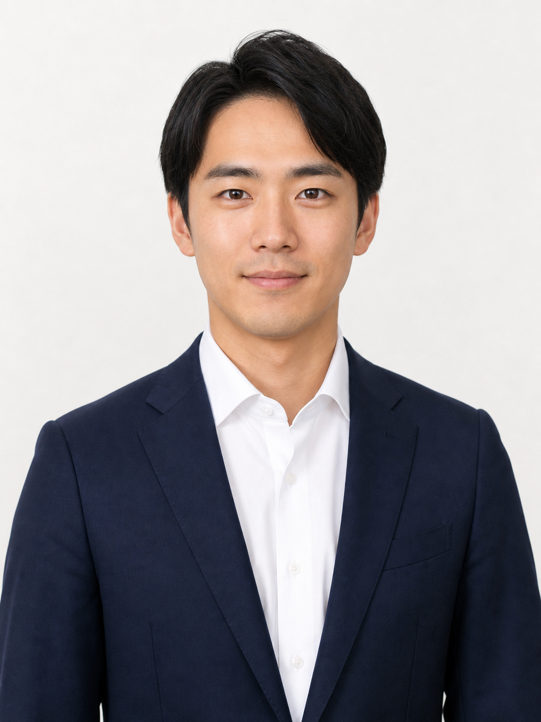男性の履歴書向け写真